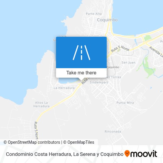 Condominio Costa Herradura map