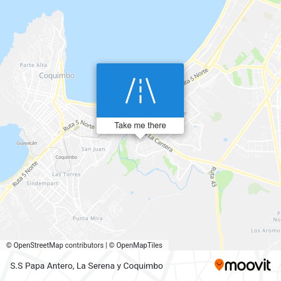 Mapa de S.S Papa Antero