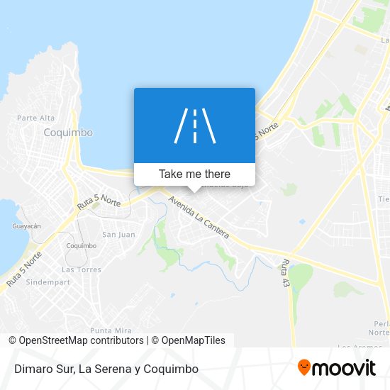 Mapa de Dimaro Sur