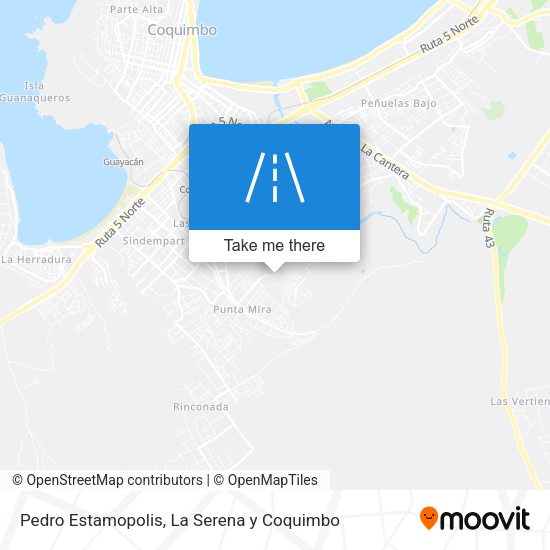 Mapa de Pedro Estamopolis
