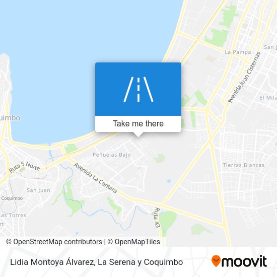 Mapa de Lidia Montoya Álvarez
