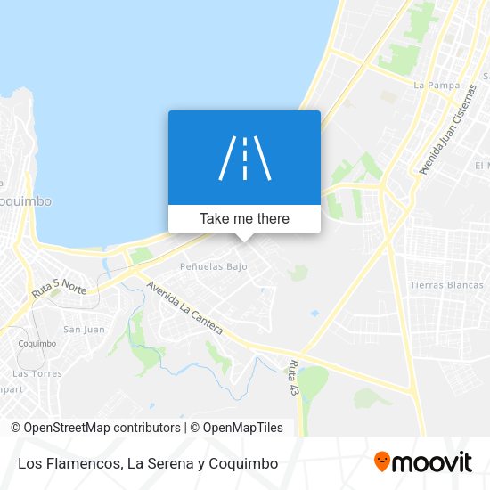 Mapa de Los Flamencos