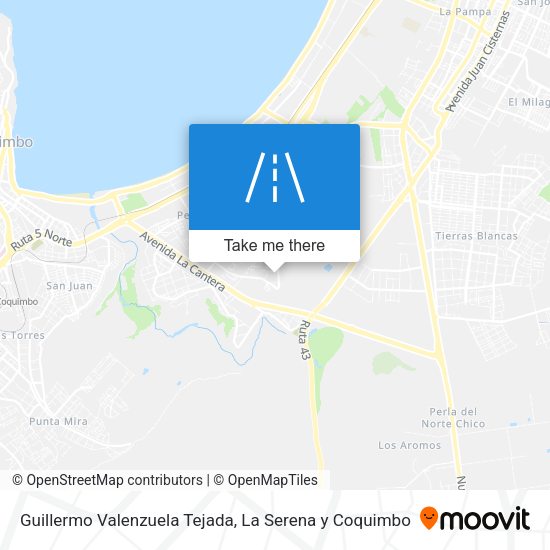 Guillermo Valenzuela Tejada map