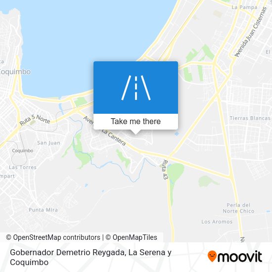 Mapa de Gobernador Demetrio Reygada