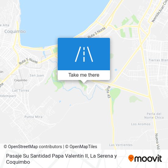 Mapa de Pasaje Su Santidad Papa Valentín II