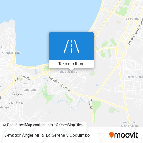 Mapa de Amador Ángel Milla