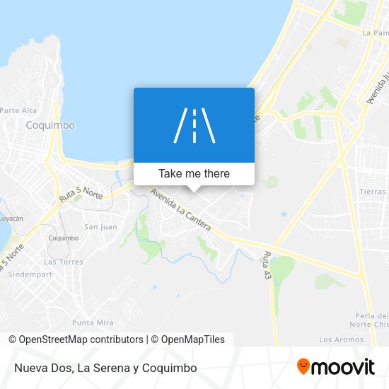 Nueva Dos map