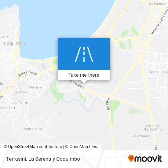 Mapa de Terrasini