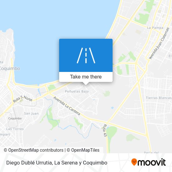 Diego Dublé Urrutia map