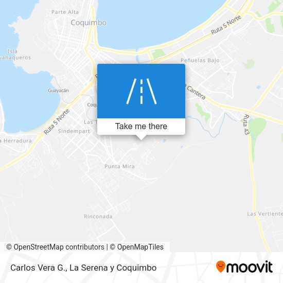 Carlos Vera G. map