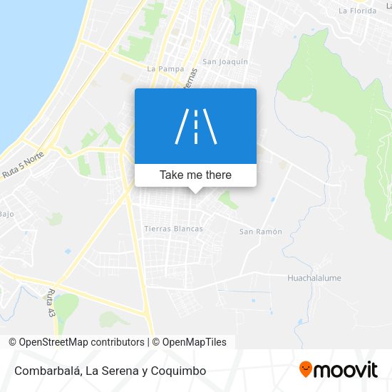 Combarbalá map