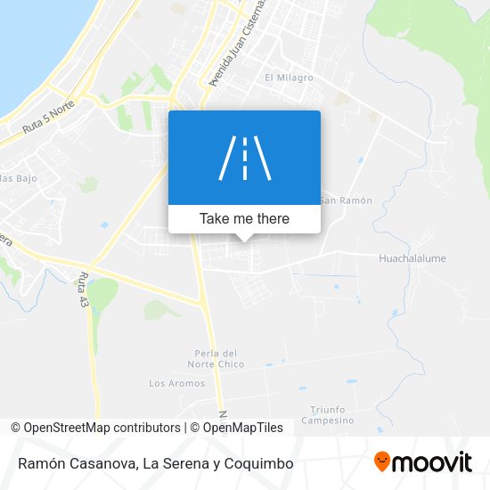 Ramón Casanova map