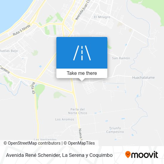 Mapa de Avenida René Schenider