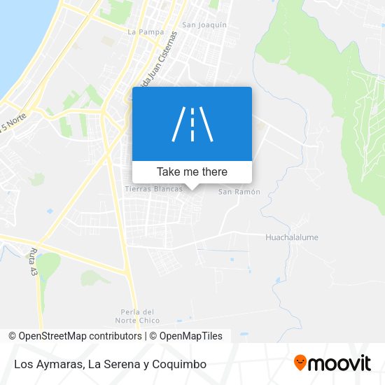 Los Aymaras map