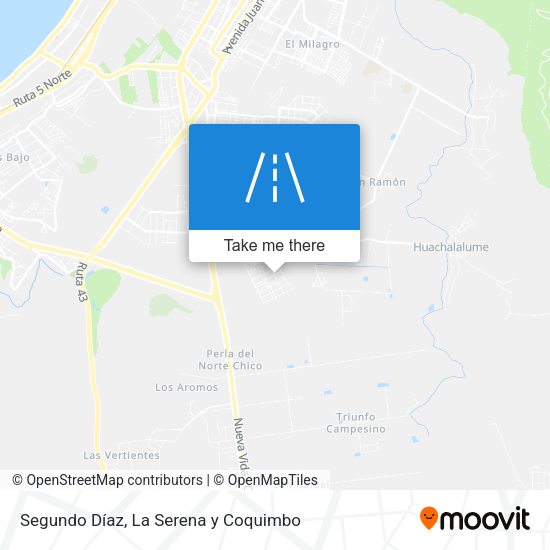 Segundo Díaz map
