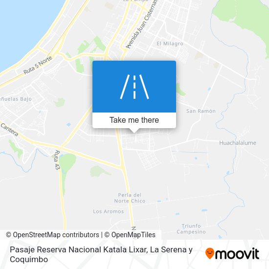 Pasaje Reserva Nacional Katala Lixar map