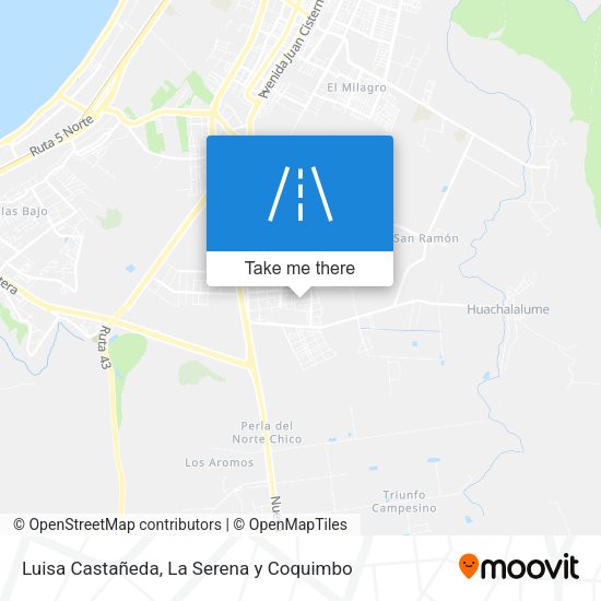 Luisa Castañeda map