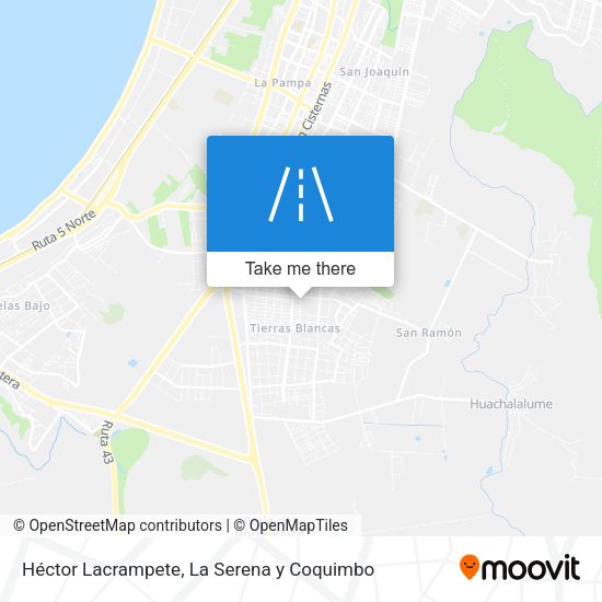 Mapa de Héctor Lacrampete