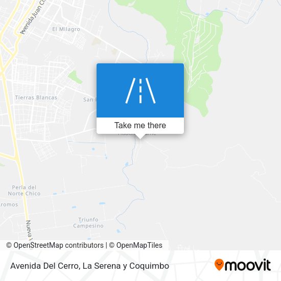 Avenida Del Cerro map