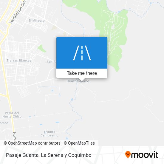 Pasaje Guanta map