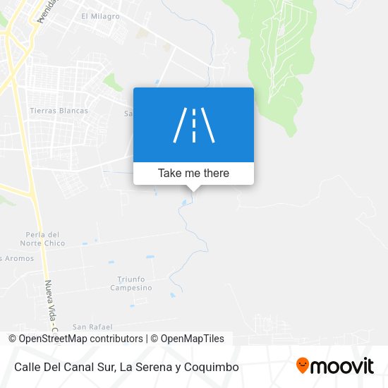 Mapa de Calle Del Canal Sur
