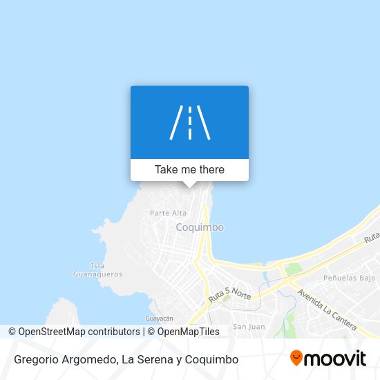 Gregorio Argomedo map