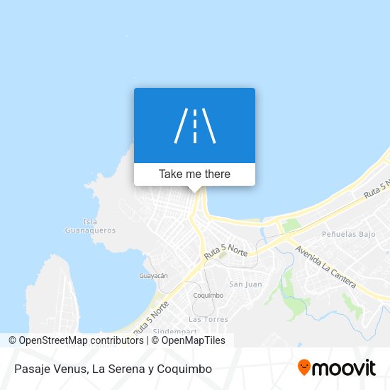 Pasaje Venus map