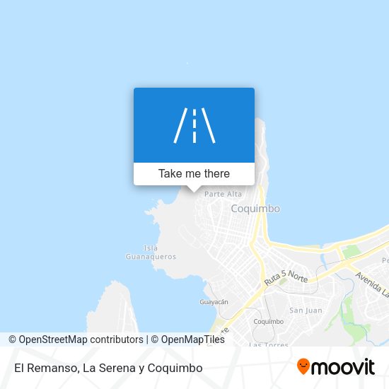 El Remanso map