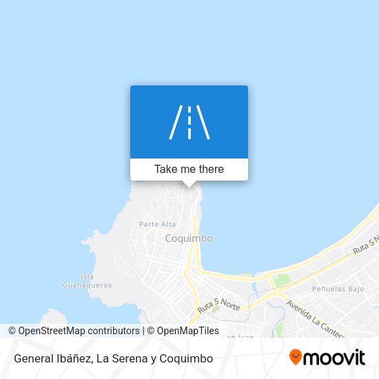 Mapa de General Ibáñez