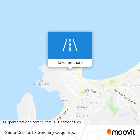 Santa Cecilia map