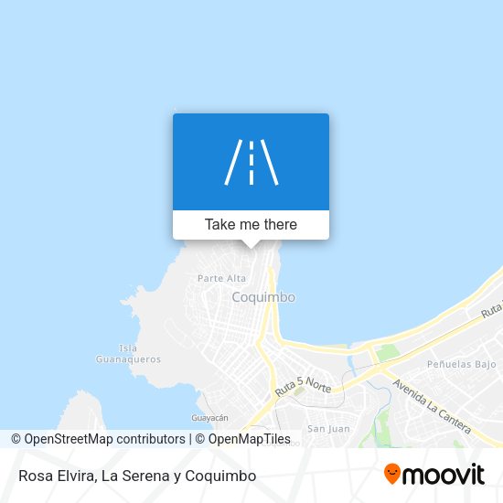 Rosa Elvira map