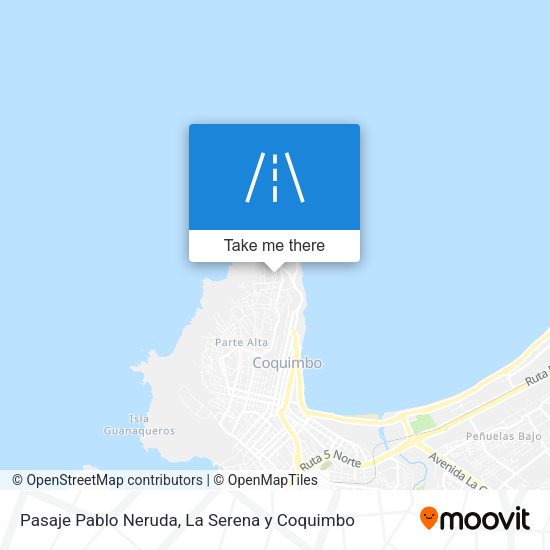 Mapa de Pasaje Pablo Neruda