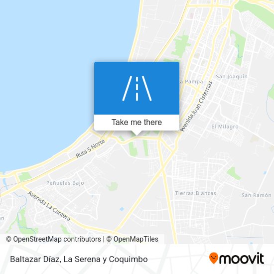 Baltazar Díaz map