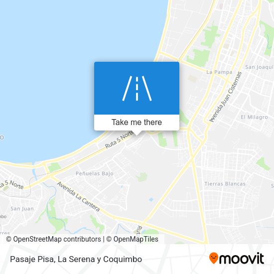 Pasaje Pisa map