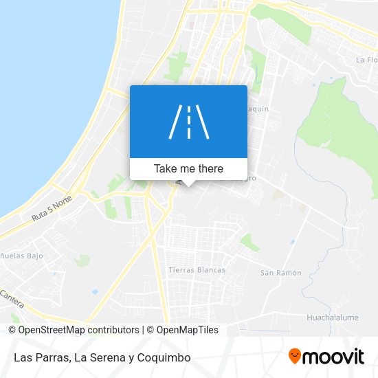 Mapa de Las Parras