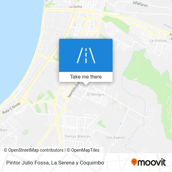Pintor Julio Fossa map
