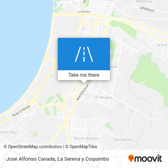 Mapa de José Alfonso Cavada