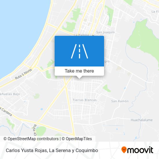 Carlos Yusta Rojas map