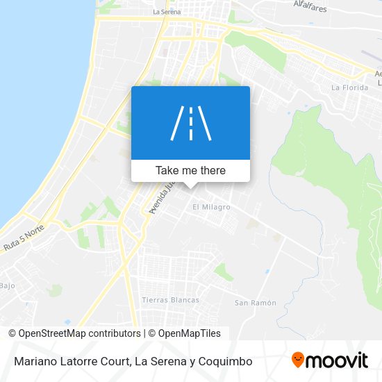Mariano Latorre Court map