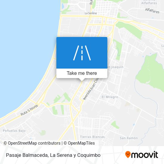 Pasaje Balmaceda map