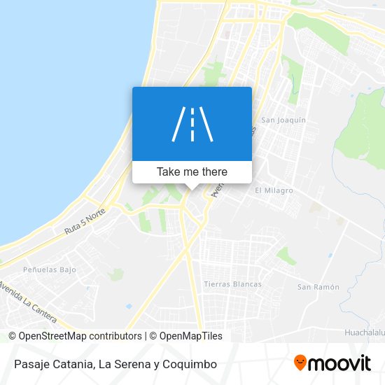 Mapa de Pasaje Catania