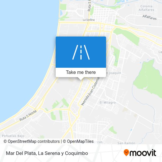Mapa de Mar Del Plata