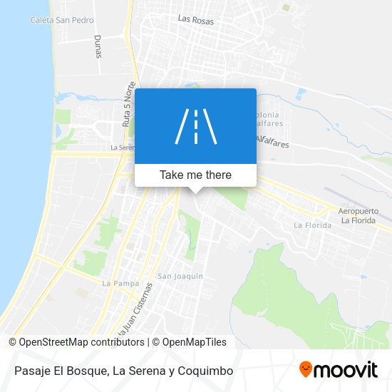 Pasaje El Bosque map