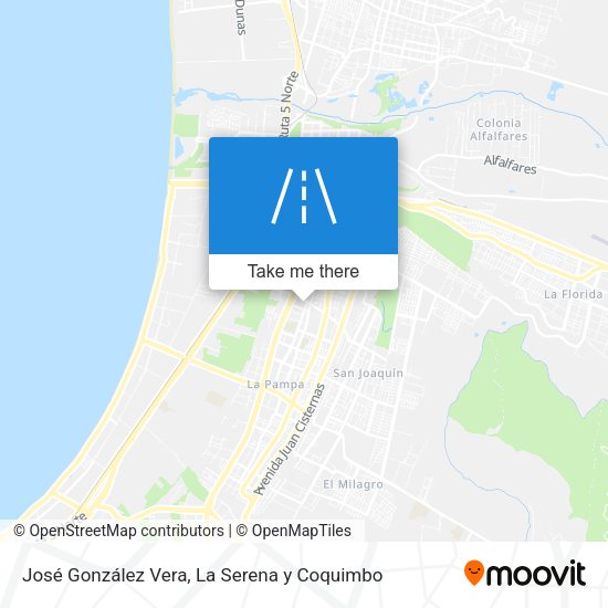 Mapa de José González Vera