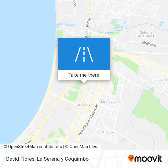 David Flores map