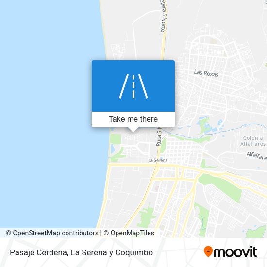 Mapa de Pasaje Cerdena
