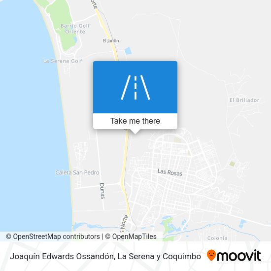 Mapa de Joaquín Edwards Ossandón
