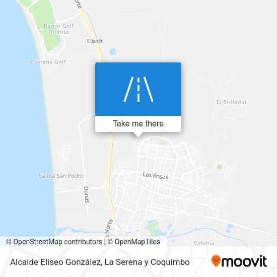 Alcalde Eliseo González map