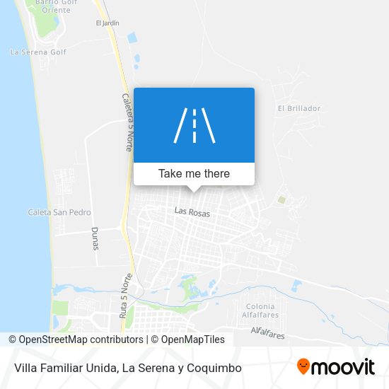 Mapa de Villa Familiar Unida