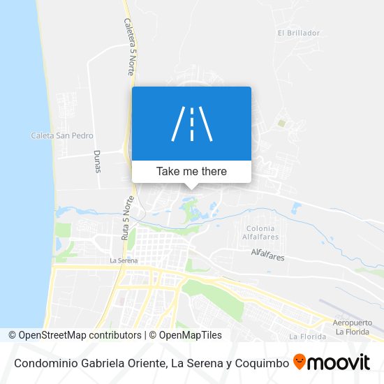 Condominio Gabriela Oriente map